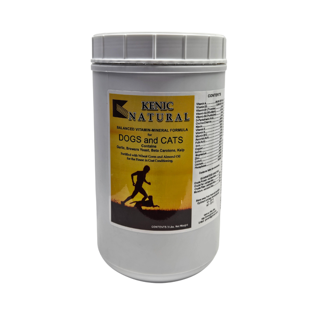 Kenic Natural Vitamin-Mineral for Dogs and Cats